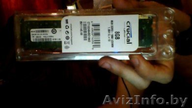 Оперативная память Crucial 8GB DDR3 PC3-14900 (CT102464BD186D)  - Изображение #1, Объявление #1319294
