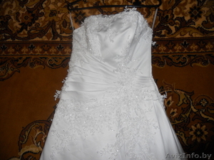 свадебное платье-атласное - Изображение #2, Объявление #316681
