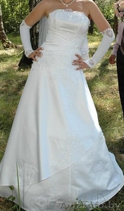 свадебное платье-атласное - Изображение #3, Объявление #316681