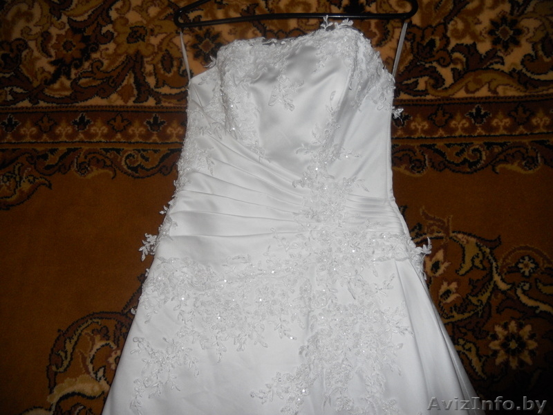 свадебное платье-атласное - Изображение #2, Объявление #316681