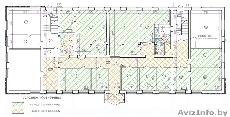 Помещения в аренду площадью от 11 до 51 кв.м  - Изображение #2, Объявление #1591082